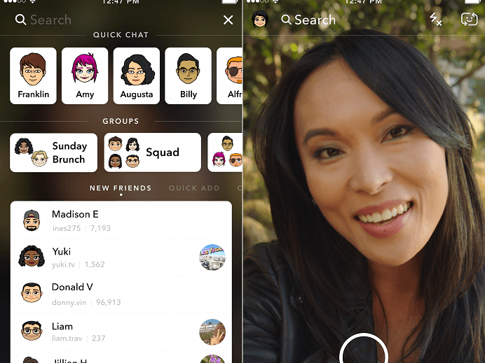 Snapchat Beta lets you test new features, a Beta Tester Now