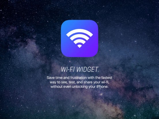 Wi-Fi Widget
