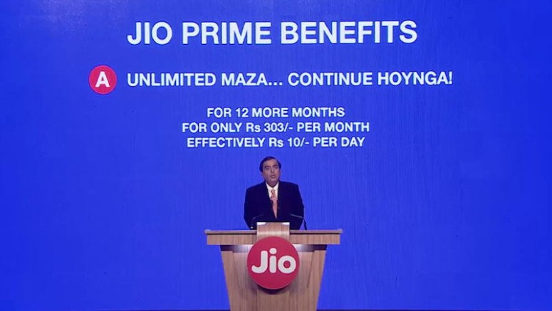 Reliance Jio Prime Membership Plan