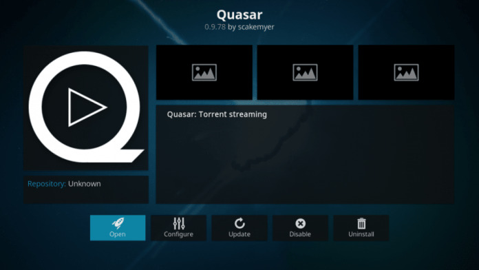 Quasar Kodi addon