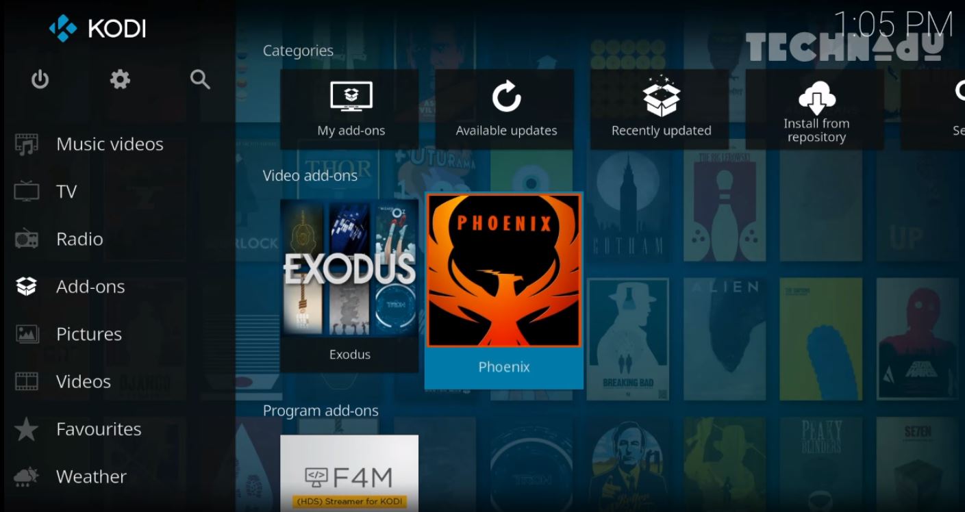 Phoenix Kodi Add-on - Installation Step 13