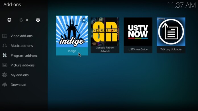 kodi clean library on startup