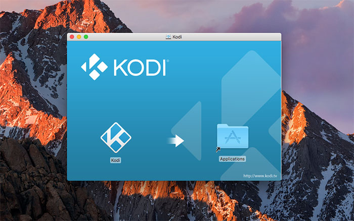 use kodi on mac