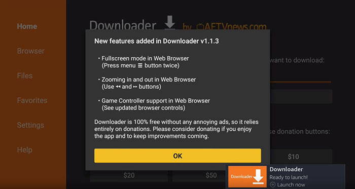 installing kodi downloader