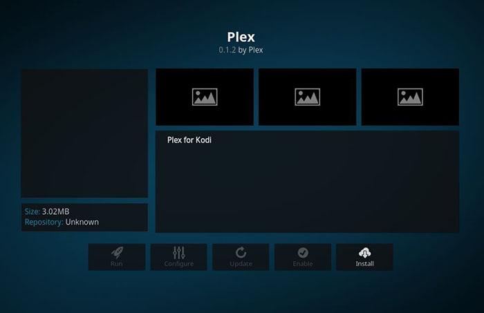 Plex Kodi Addon -Install 4