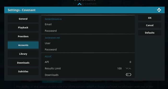 Alluc for Kodi