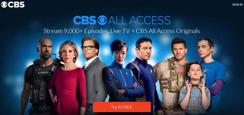 CBS All Access - Best Cable TV Alternatives