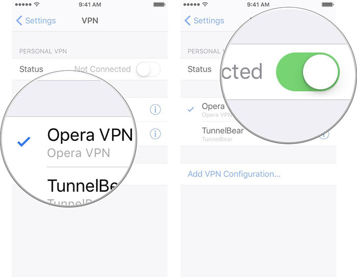 two router setup vpn iphone