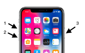 Как сделать hard reset на iphone x