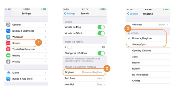 How to change ringtone on iphone