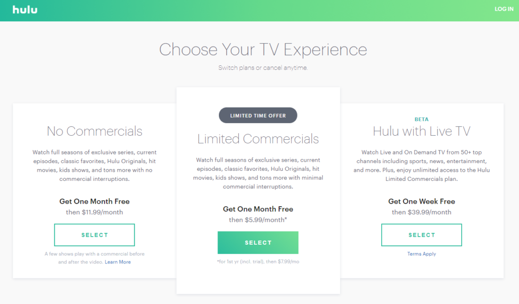 Hulu - Best Alternatives to Cable TV