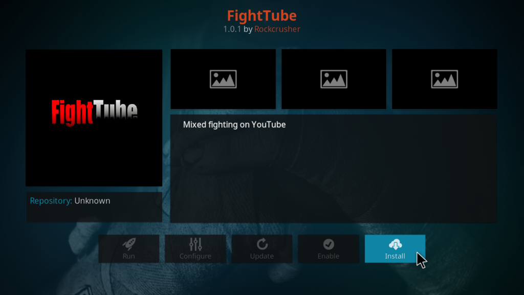 FightTube Kodi Addon