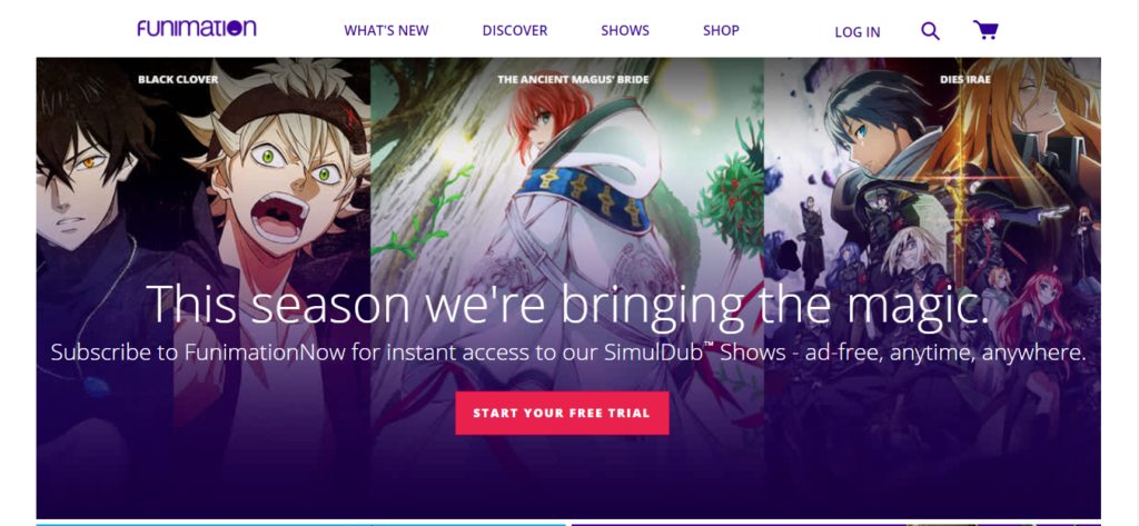 Watch Cartoon and Anime Online Funimation