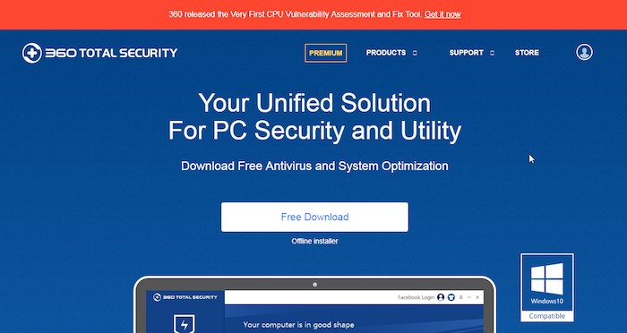 360 Total Security Antivirus download