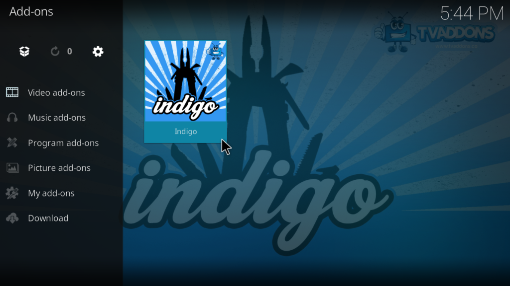 GitHub Browser for Kodi - Indigo