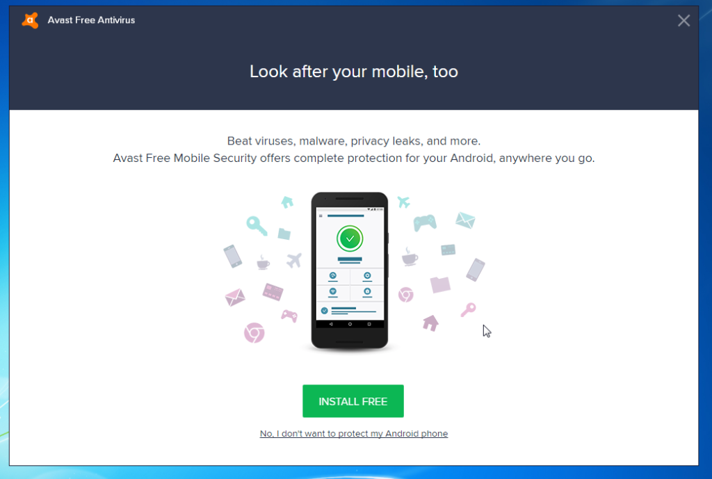 Avast Free Antivirus for Mobile