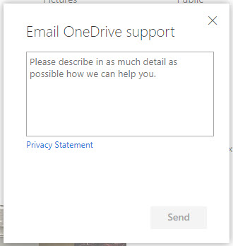 OneDrive Email Export