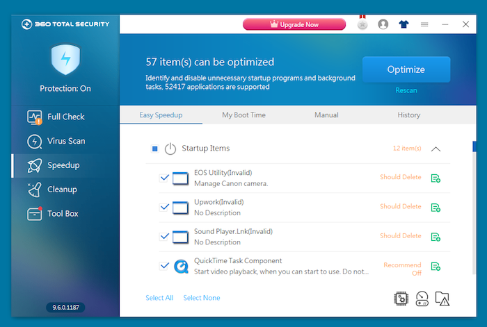 360 Total Security Antivirus additional features