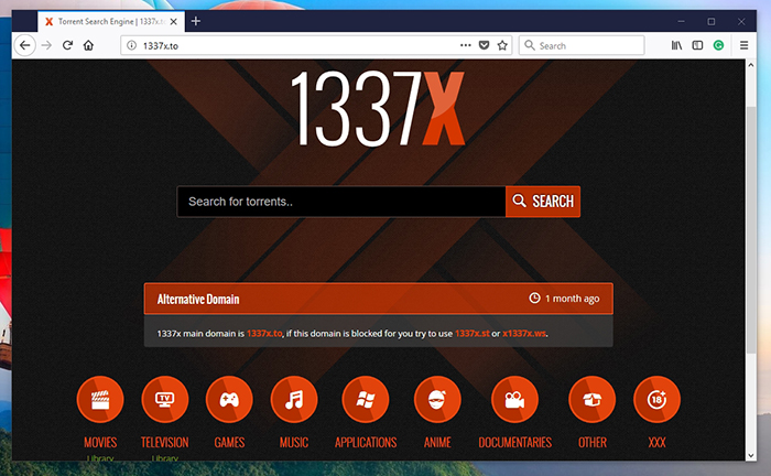 1337X Torrent Site