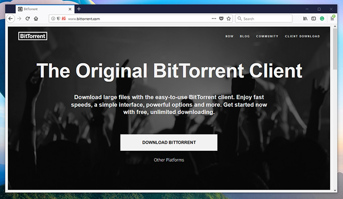 BitTorrent Website