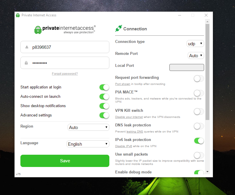 private internet access vpn