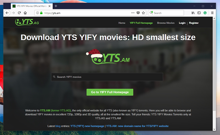 YTS.AG Torrent Site