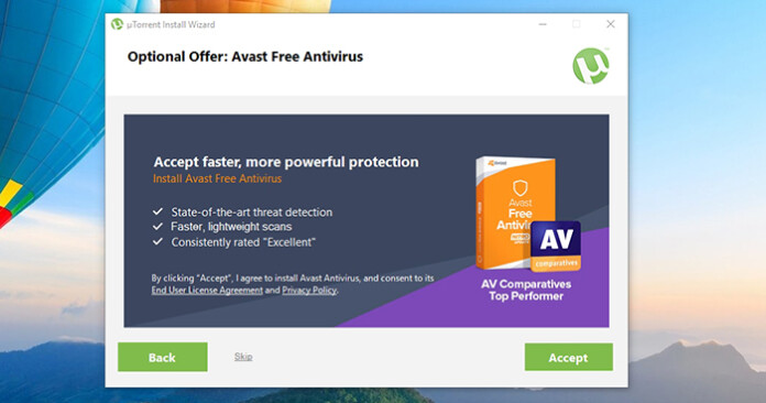 how do i connect avast to utorrent pro