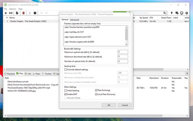 utorrent trackers