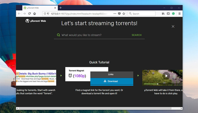 uTorrent Web Client Released - Featured