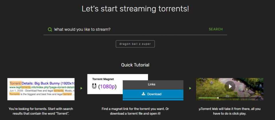 utorrent web client utorrent web client