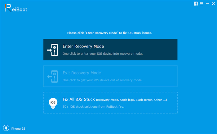ReiBoot Pro Review - Enter Recovery Mode