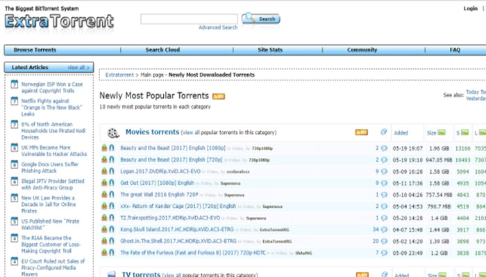 extratorrent client