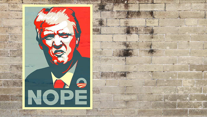 Trump Nope Poster