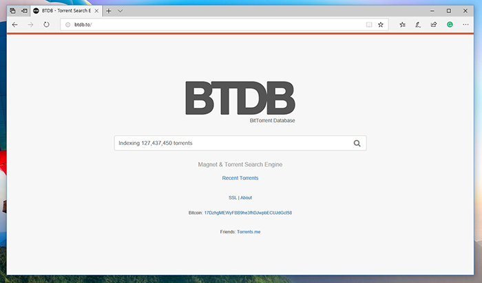 digbt - dht search engine