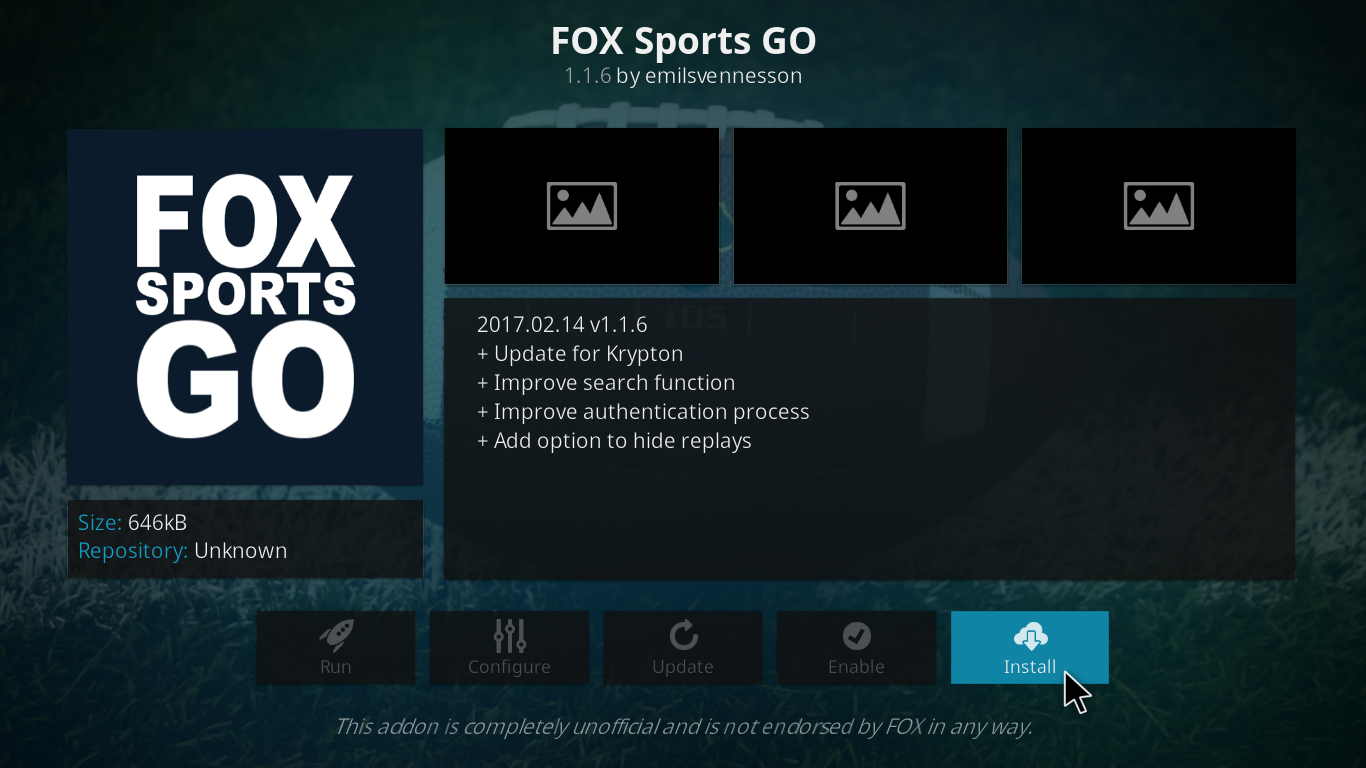 Fox Sports GO Kodi Addon How To Install It on Kodi