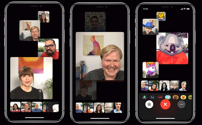Group FaceTime iOS 12