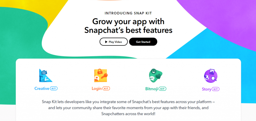 Snapchat SnapKit API
