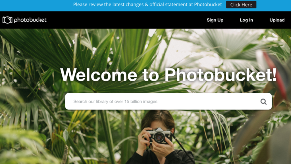 Flickr Alternatives - Photobucket