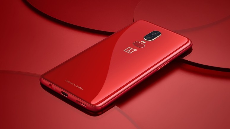 One Plus 6 red colorway