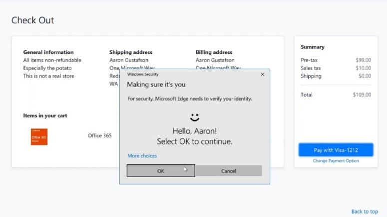 Password-Free Sign-Ins Now Available to Microsoft Edge Users on Windows