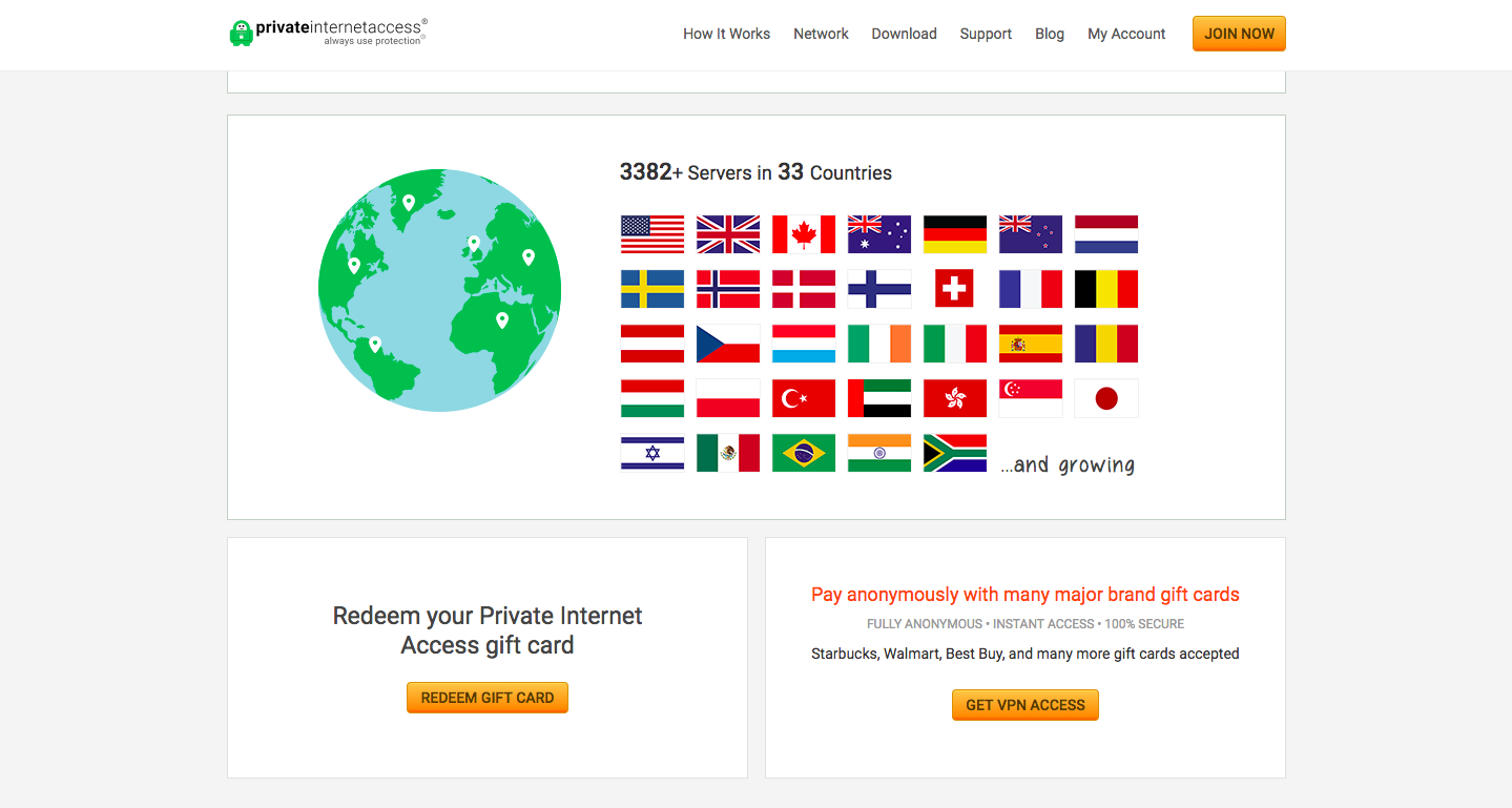 private internet access port forwarding servers