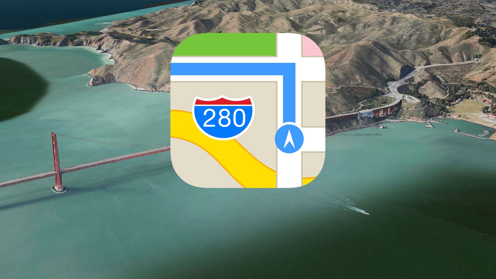 apple maps icon