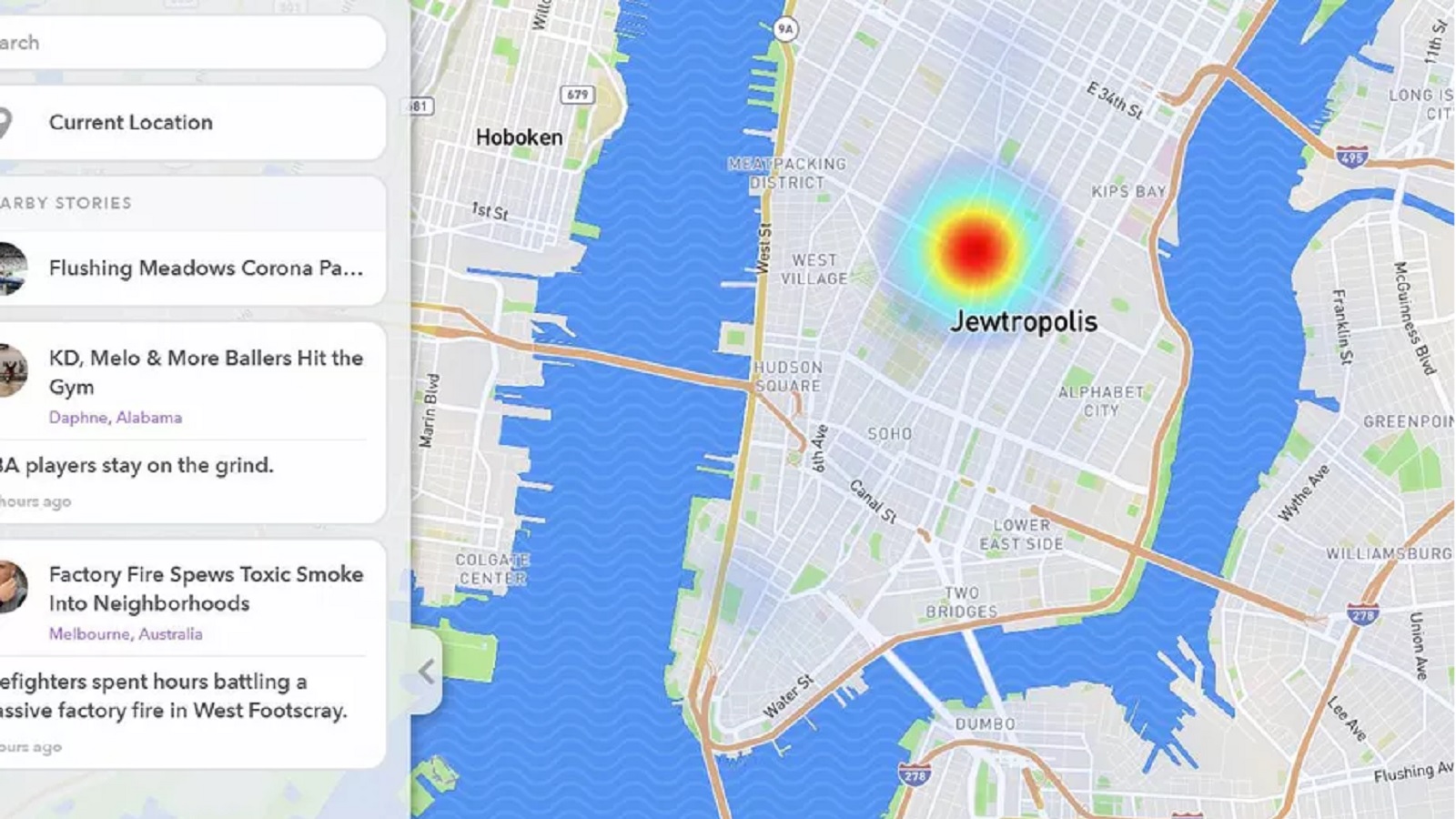 Anti-Semitic Vandals Target Snapchat, Citibike and Other Apps