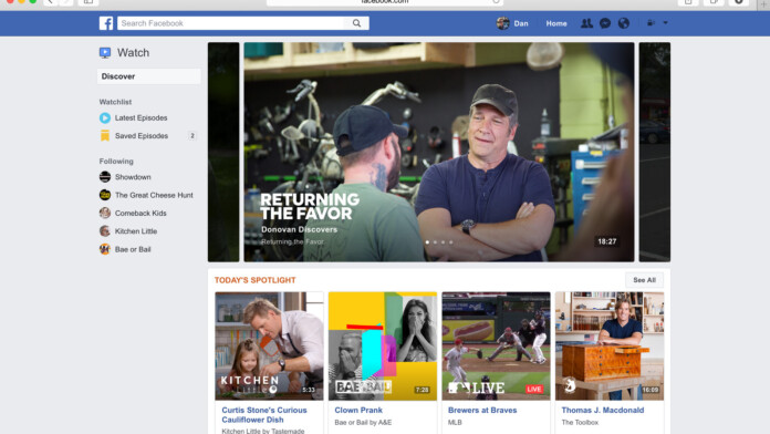 Facebook Watch Video Streaming Now Rolling Out Globally