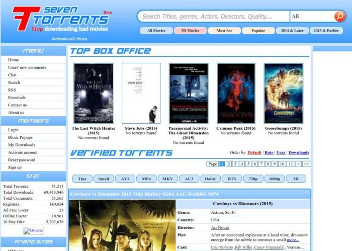 torrent movie searcher