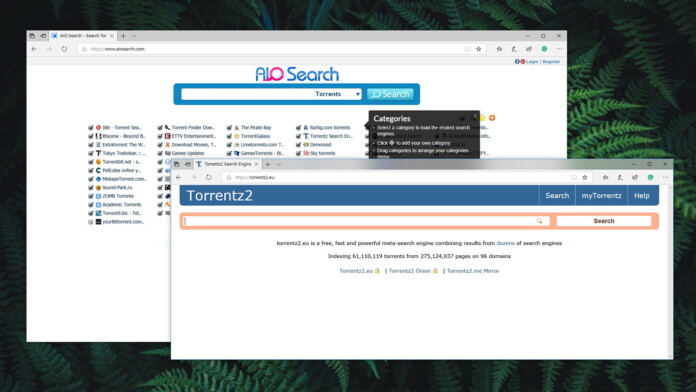 free download torrent search engine software