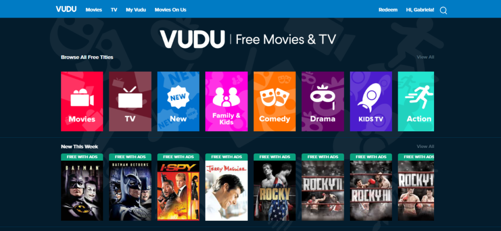 Vudu Content