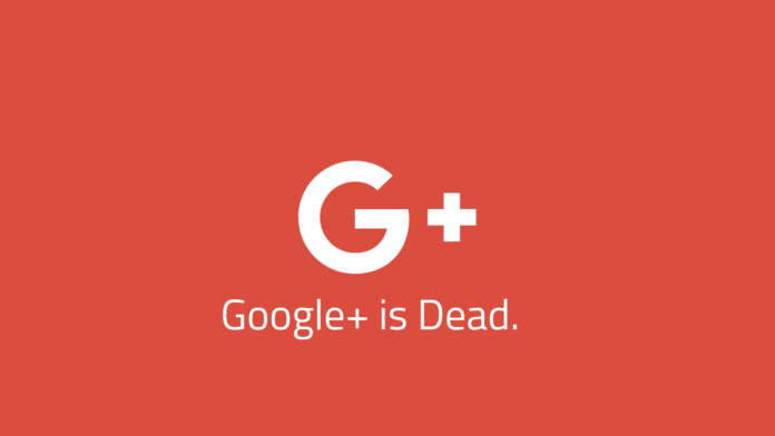 Google Plus Shutdown