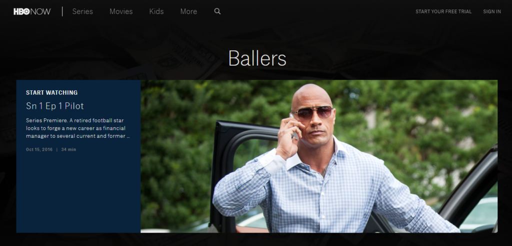 HBO Now Ballers