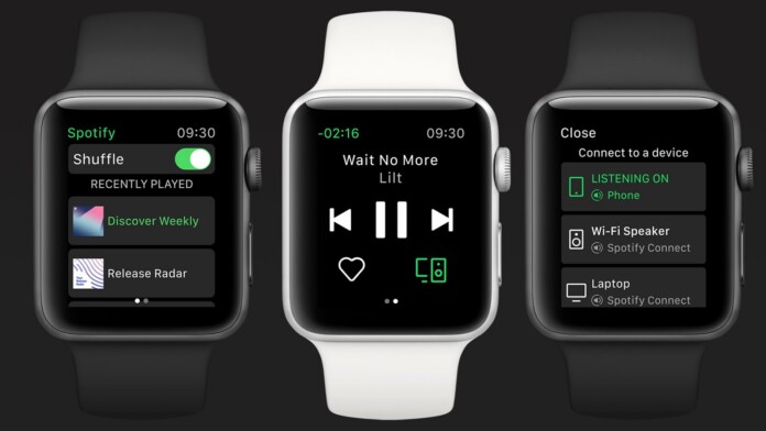 spotify watchos 5